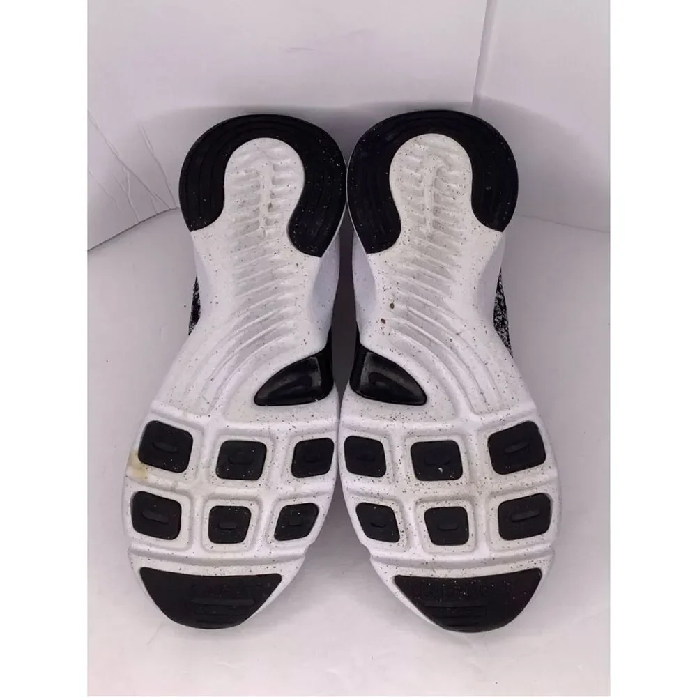 Nike Black/White Cross Training Running Women’s Low Top Sneakers Sz 7